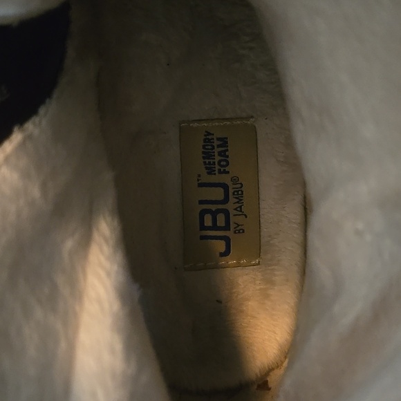 NWOT JBU Evans Vegan Leather Faux Shearling Ankle Boots Size 7 - Picture 9 of 9